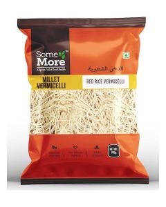 Some More Red Rice Vermicelli - 180g / Nutrient-Rich Red Rice for Healthy Meals / High Protein & Fiber / Non-sticky / Digestive & Nutritious