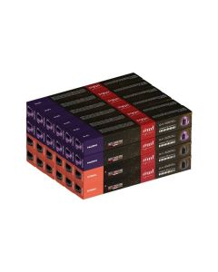 Nespresso Compatible Aluminium Capsules (Palermo & Intenso), Pack of 24 (240 Capsules)
