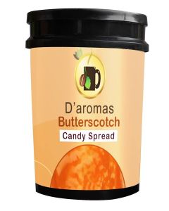 D'aromas Chocolate Butterscotch Spread 1kg / Top it on Fresh Fruits, Dessert, Milkshake, Bread