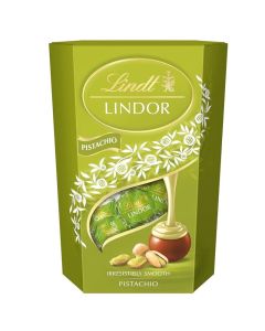 Lindt Lindor Pistachio Cream Filled Chocolate Ball Irresistibly Smooth- 200gms