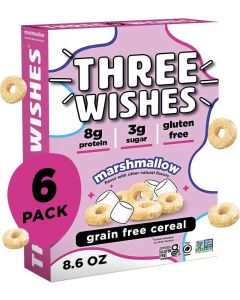 Three Wishes Grain-Free Marshmallow Cereal - 6-Pack, 8.6 oz Each