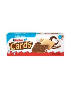 Kinder Cards Wafer Biscuits â€“ Family Pack, 10 Ã— 25.6 g (256 g)