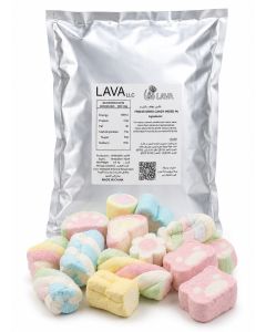 Freeze Dried Marshmallow Candy Mix 500g Bag - Crunchy Vanilla Marshmallow Snack