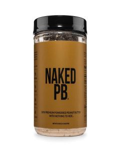 Naked 1.5 LB Powdered Peanut Butter from US Farms – Bulk, Only 1 Ingredient - Roasted Peanuts, Vegan, No Additives, Preservative Free, No Salt, No Sugar - 45 Servings - NAKED PB