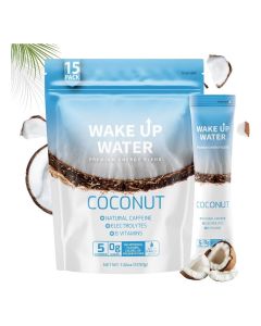 Wake Up Water Energy + Hydration Mix - Coconut Flavor