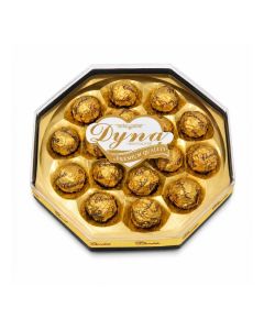 Dyna Chocolate Octagon 176GM / Assorted Milk Chocolate Snacks, Bulk Party Pack / Chocolate Collection for Gifts, and Retail