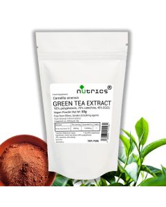 Nutrics® 25:1 Green Tea Extract 95% Polyphenols 70% catechins 45% EGCG 50g
