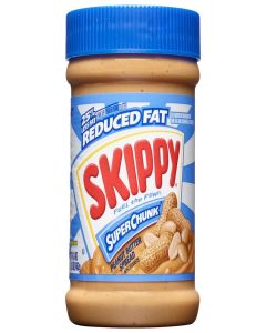 SKIPPY Reduced Fat SUPER CHUNK Extra Crunchy Peanut Butter Spread, 16.3 Ounce