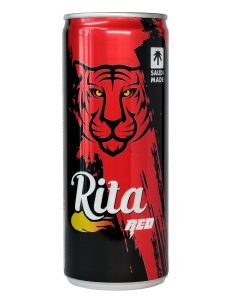 Red Energy Flavoured Sparkling Soft Drink Can