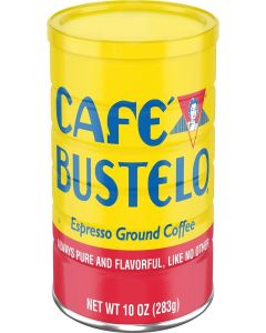 Café Bustelo, Espresso Style Dark Roast Ground Coffee, 10 oz. Can