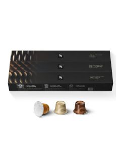 Nespresso Original Line Barista Creations Selection Vanilla 10 Capsules Chocolate 10 Capsules Caramel 10 Capsules Total 30 Capsules