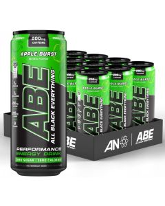 Applied Nutrition ABE Energy + Performance Drink Apple Burst Zero Sugar 330ml Pack of 24
