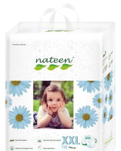 Premium Care Baby Diapers,Size 6 (25+kg),XXL,14 Count Diapers,Super Absorbency,Natural Breathable Baby Diapers.