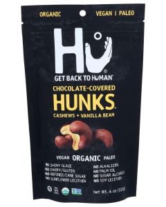 Hu Kitchen Chocolate-Covered Cashew Hunks with Vanilla Bean - 4 oz