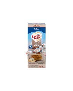 Nestle Coffee mate Plant Based Liquid Coffee Creamer Singles Vanilla Flavored Oat Milk 50 Ct Box