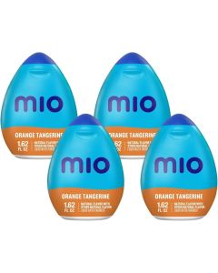 MiO Vitamins Liquid Water Enhancer, Orange Tangerine, 1.62 OZ, 4-Pack