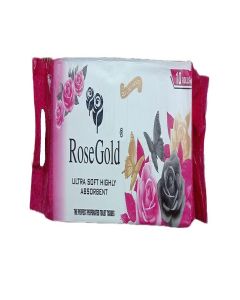 Rose Gold Ultra soft Premium toilet tissue paper roll 2 ply multi Purpose 100% natural pack of 10 Toilet Paper Roll
