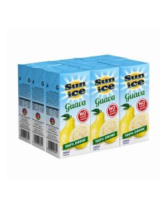Sun Ice Guava Drink 100% No Added Sugar – 9 x 200ml Pack