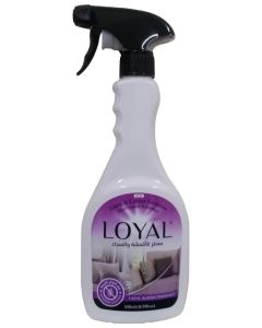 LOYAL Fabric and Carpet Freshener, Anti- bacterial Air Refresher, Odor Control, for any textiles, curtains, beddings, fabric sofa, clothes, Exotic Blooms Fragrance, 500 ml
