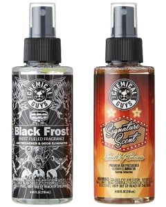 Chemical Guys AIR30204 Black Frost Scent and Signature Scent Combo Pack Great for Cars Trucks SUVs RVs Home Office More 24 fl oz Items