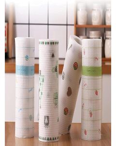 KRUPAVI Multi Purpose Kitchen Tissue Paper Towel Roll, 2 Ply, 1 Rolls - 50 Sheets, Soft And Highly Absorbent Towels for All Surfaces - Strong & 100% Natural Virgin Cellulose Fiber