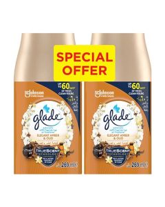 Automatic Refill Air Freshener Elegant Amber & Oud