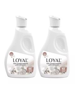 Loyal Care & Gentle Fabric Softener & Freshener With 4X Freshness up to 150 Loads- 2X3Ltr