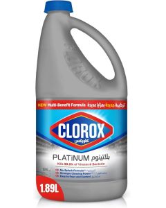 Platinum Bleach No Splash Thick Bleach Liquid Formula 1.89L