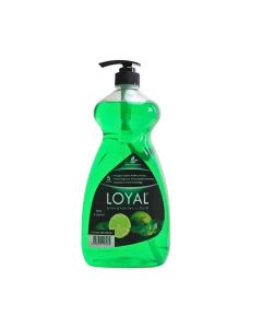 Loyal 5 in 1 Dishwashing Liquid with Mint and Lemon fragrance- 1.5 Ltrs