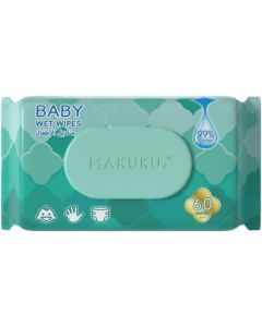 MAKUKU Baby Wet Wipes - Unscented and Hypoallergenic