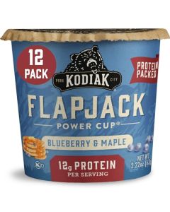 Kodiak Cakes Pancake On the Go Blueberry and Maple 216 Ounce Pack of 12