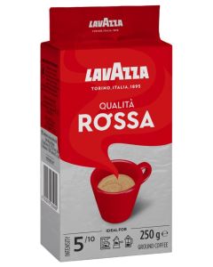 Lavazza Qualita Rossa Italian Ground Espresso Coffee 250g