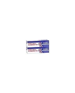 Aluminum Foil Wrap for Food 12 x 1000 FT 2 Box Heavy Duty Aluminum Foil BBQ Silver Foil Rolls for Grilling Roasting Baking Perfect for Commercial Home Use