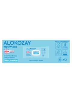 Baby Wet Wipes Ultra-Sensitive Without Perfume