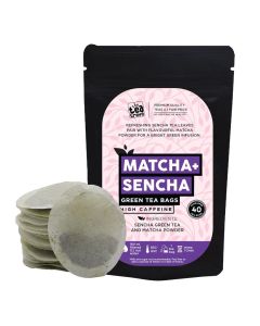 The Tea Trove Matcha Sencha Green Tea 40 Bags