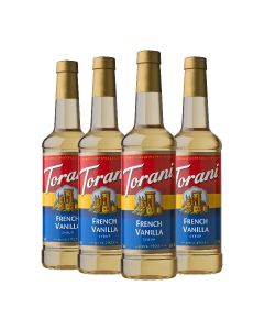 Torani Syrup French Vanilla 254 Ounces Pack of 4