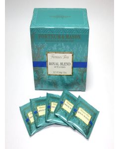 Fortnum & Mason Fortnum And Mason, Royal Blend, 50 Tea Bags (1 Pack) Cellophane Sealed Box