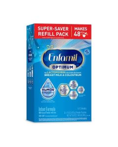 Enfamil Optimum Baby Formula, Our Closest Formula to Breast Milk, Immune-Supporting Lactoferrin also found in Breast Milk, Brain-Building DHA, 30 Oz