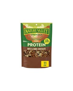 Nature Valley Protein Granola Oats and Dark Chocolate Granola Resealable Snack Pouch 11 oz