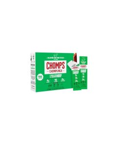 Chomps Snack Size GrassFed and Finished Jalapeo Beef Jerky Snack Sticks 05oz 24Pack Keto Paleo Whole30 4g Lean Meat Protein GlutenFree Zero Sugar Food NonGMO Chomplings