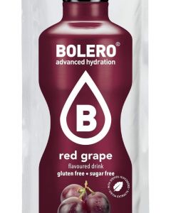 BOLERO – Red Grape Flavored, Sugar Free and Low Calorie Powdered Drink Mix