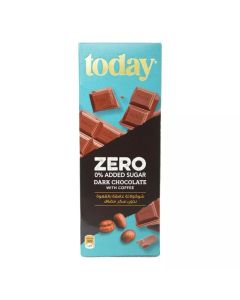 Today Zero Added Sugar Dark Chocolate with Coffee- 65gms