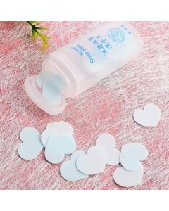 ULTRONEX 50Pcs Fragrance Paper Soap With Container Travel Paper Soap Disposable Paper Soap Paper Soap for Travelling Handwash Multicolor