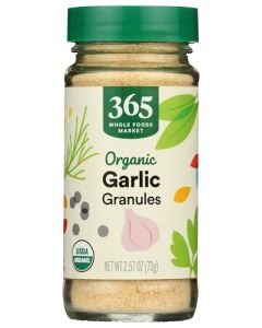 365 by Whole Foods Market Organic Garlic Granules 257 Ounce