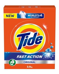 Tide Fast Action Laundry Detergent Powder, 2.5 KG