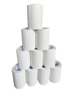 DIVOTES Toilet Tissue Paper Rolls, 2ply, Pack of 10, 230 Pulls Each, Total 2300 Pulls