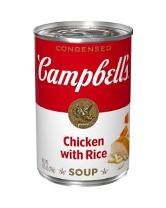 Campbells Condensed Chicken with Rice Soup 105 Ounce Can