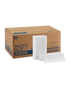 Pacific Blue Select Multifold Premium 2Ply Paper Towels Previously Branded Signature by GP PRO GeorgiaPacific White 21000 125 Paper Towels Per Pack 16 Packs Per Case