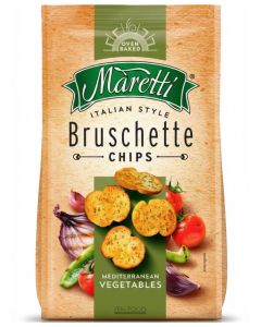 Bruschette Mediterranean Vegetables Chips 70g