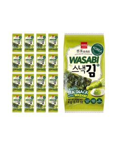 Le Uni Wang Seaweed Wasabi Laver 24 X (3 X 0.14 Oz)